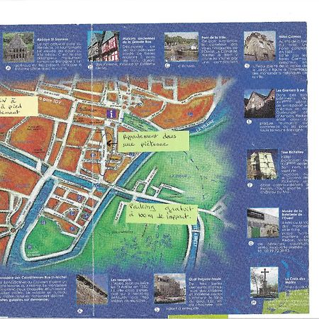Spacieux T3 Lumineux Dans Quartier Historique Avec Wifi Редон Экстерьер фото